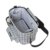 Damero Universale Wickeltasche für Kinderwagen Tasche Buggy-Organiser Kinderwagen Organizer mit Schultergurt, Grau Punkt (Neue Version) - 